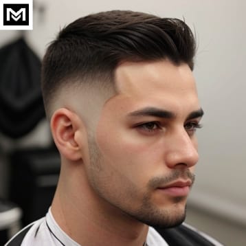 French Crop Mid Fade