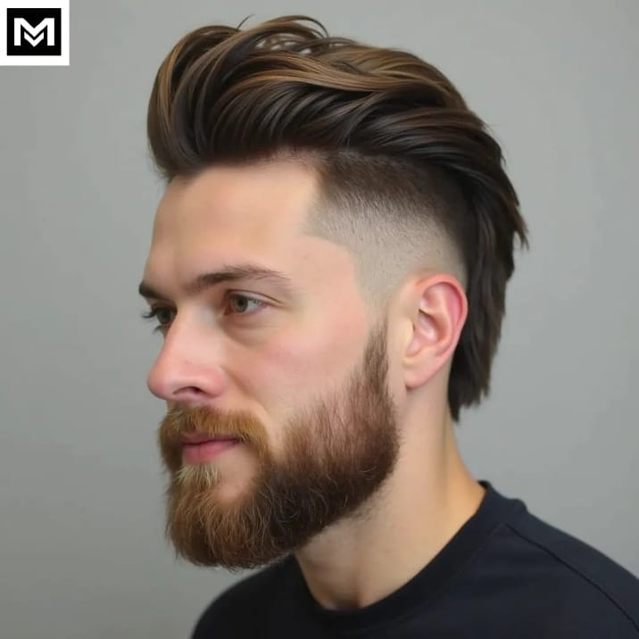 High Fade Mullet