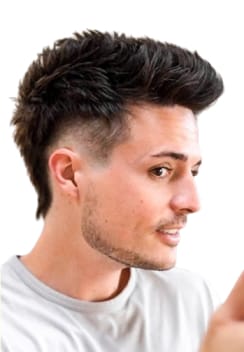 Mullet fade Hairstyle showcase