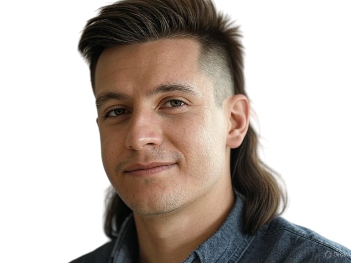 Mullet fade Hairstyle showcase