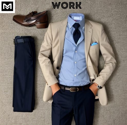 Preppy style on work