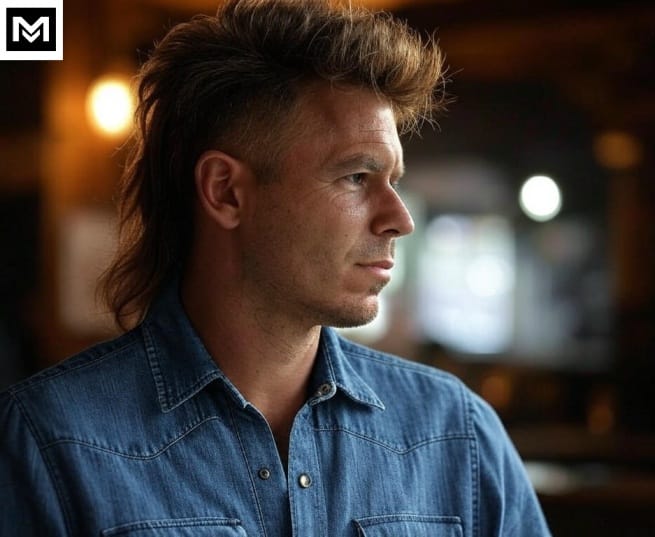 Vintage Mullet Fade