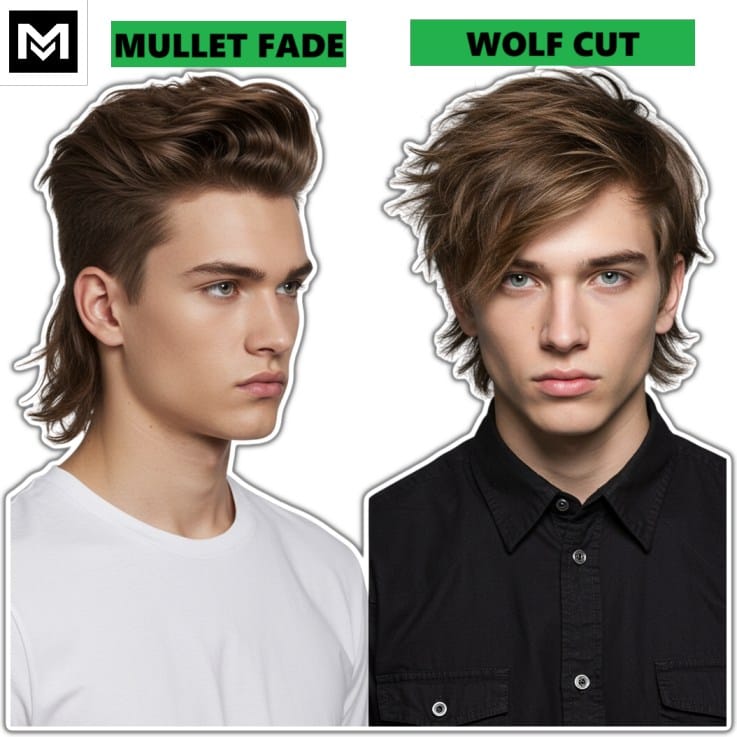 What haircut looks like a mullet but isn't?