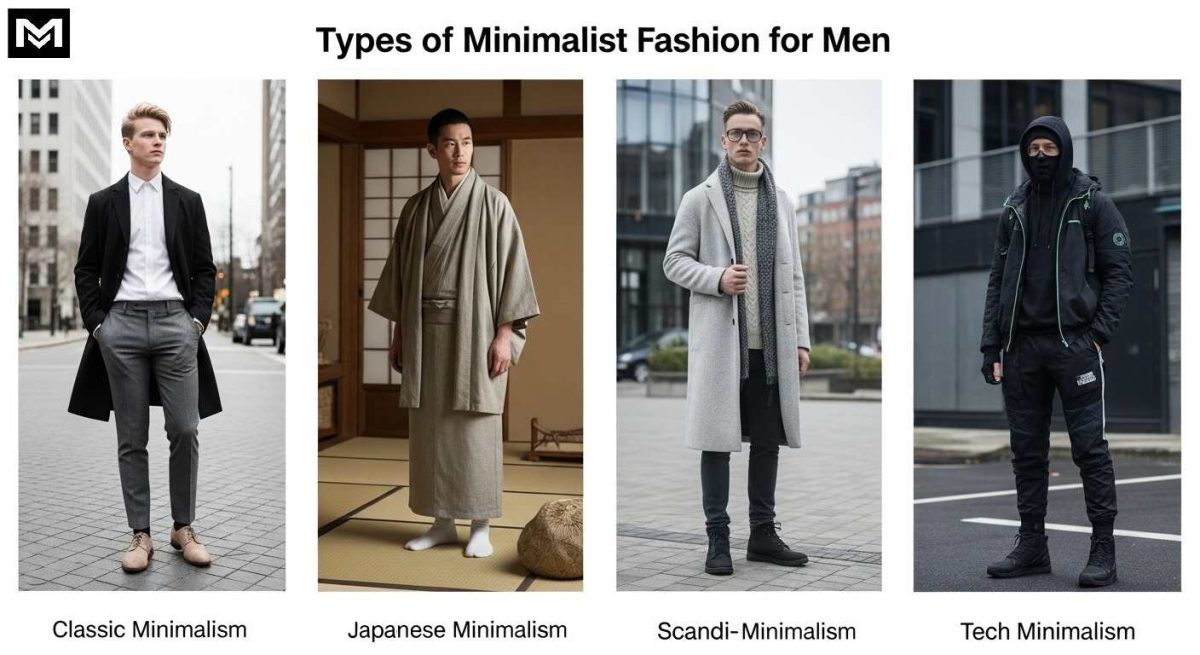 Types of minimalist fashion