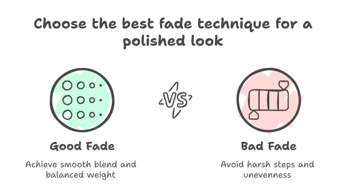 Bad fade vs good fade (quick check)