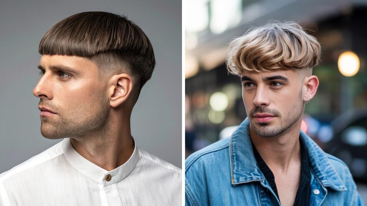 Best bowl cut popular short haircuts for men