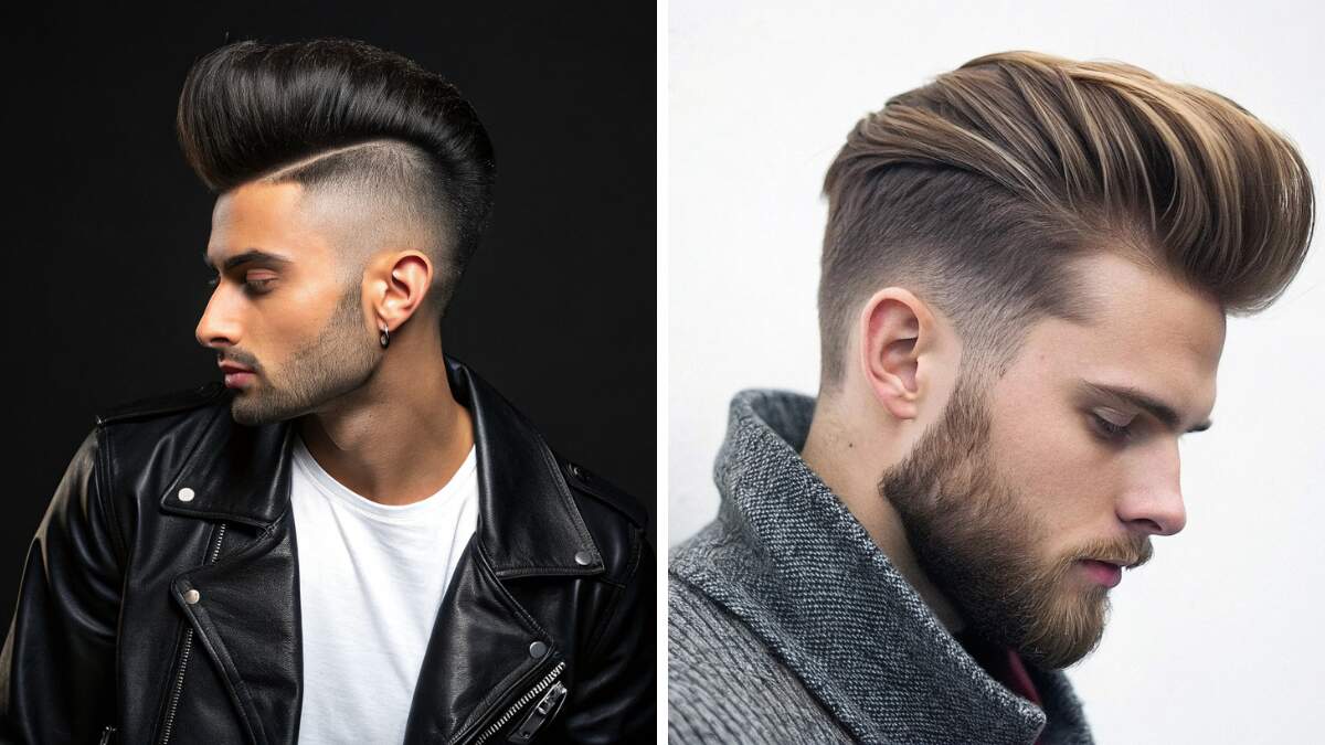 Best pompadour short haircuts for men