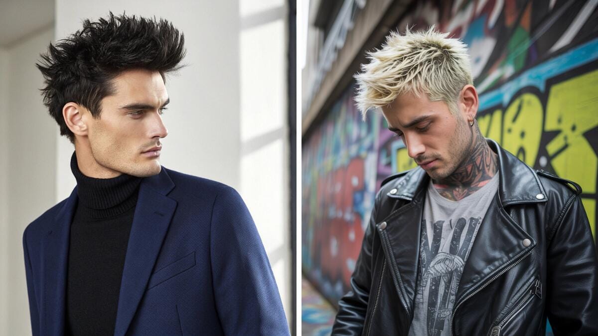 Best spiky short haircuts for men