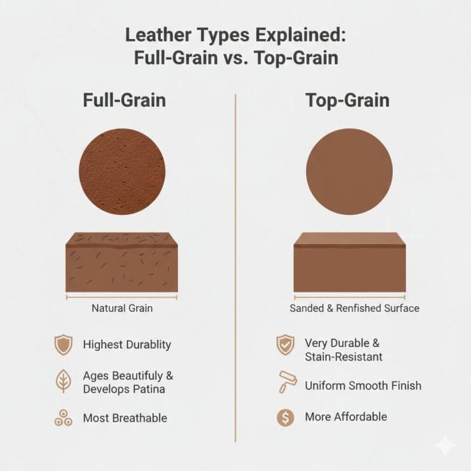 Understanding leather quality: a quick hierarchy guide