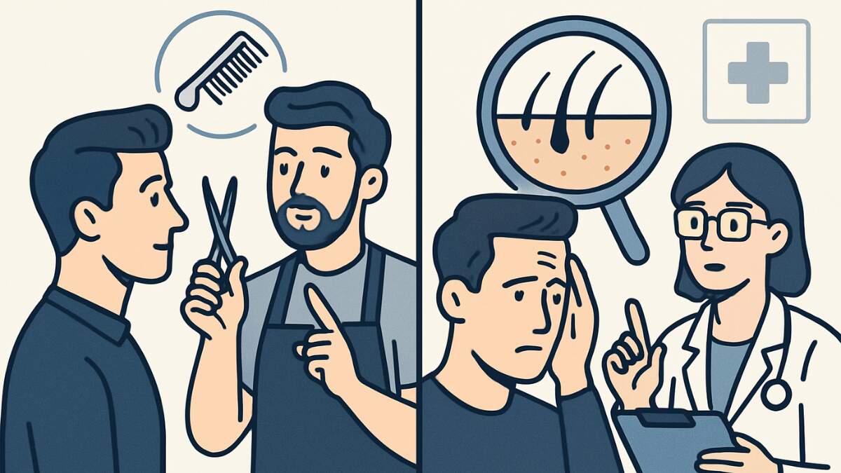 When to see a pro: Hair loss overview