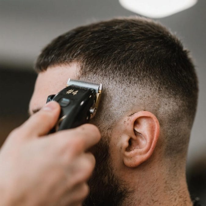 Selecting a #4 guard before buzzing