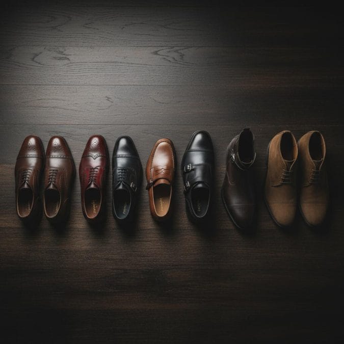 What shoes fit the dark academia look?
