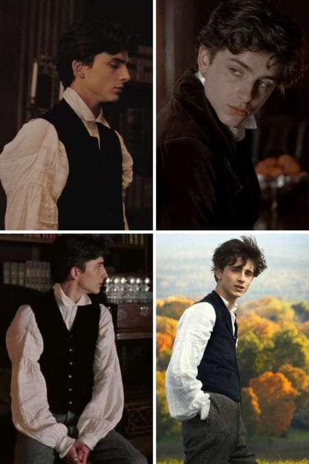 Timothée Chalamet’s scholarly style