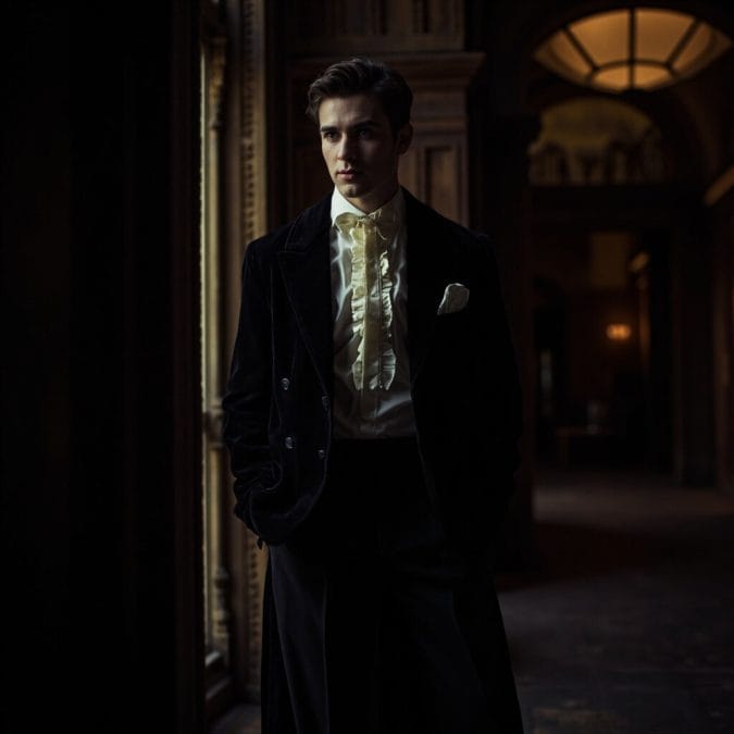 Dark academia outfits male aesthetic