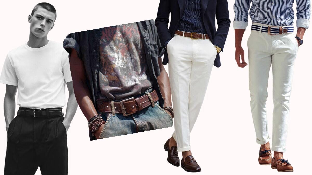 Matching statement belts to fashion aesthetics