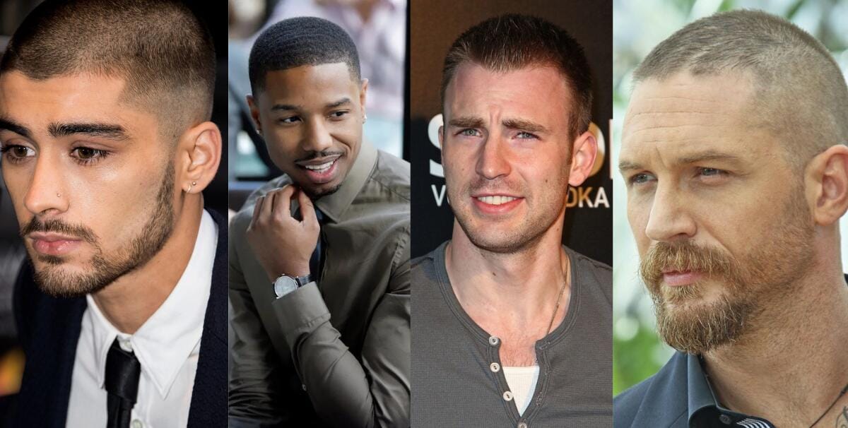 Celebrity‑Inspired Buzz Cuts